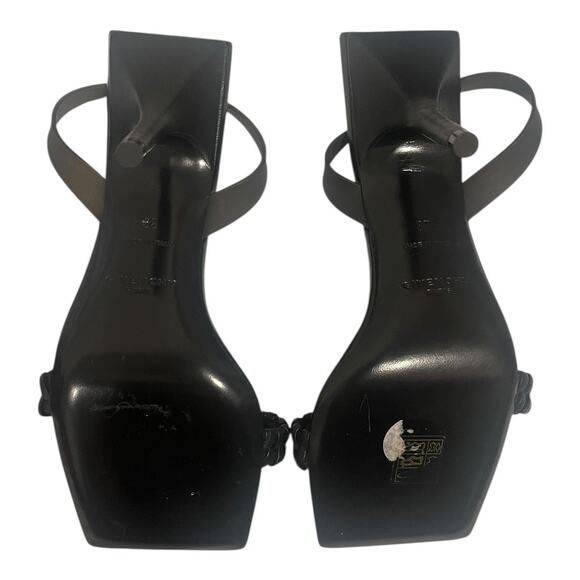 Givenchy G Sandals Square Toe Stiletto Heels Party Formal Mismatched Size 6/7 - Picture 9 of 11